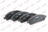 FORD USA 4L3Z2001AC Brake Pad Set, disc brake